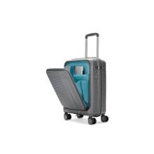 Aristocrat Unisex Solana Grey Hard Luggage Trolley Bag