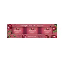 Yankee Candle Filled Votive Scented Candles - Black Cherry (3 Pack)