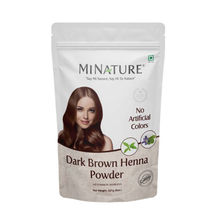 Minature Dark Brown Henna Powder