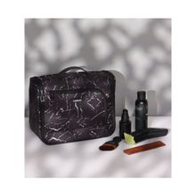 CARRIALL The Prepp Kit | Unisex Polyester Toiletry Bag with hook | Large Capacity of 6 Liters
