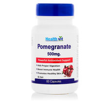 HealthVit Pomegranate 500mg 60 Capsules