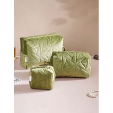 Nestasia Sage Green Cosmetic Bag Set of 3