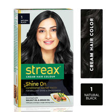 Streax Hair Colour - Natural Black 1