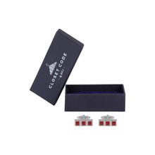 Closet Code Red Gemstone Cufflinks