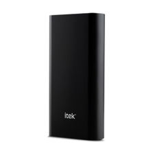 Itek 20000 Mah Power Bank (Power Delivery 3.0, Quick Charge 3.0, 18 W) (Black, Lithium Polymer)