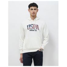 U.S. Polo Assn. Denim Co. Men Brand Embroidered Regular Fit Hoodie