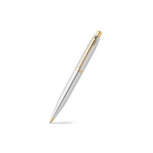 Sheaffer 9422 VFM Ballpoint Pen - Polished Chrome with Gold Plated Trim