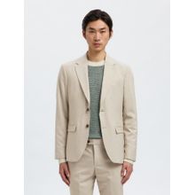 SELECTED HOMME Men Suit-Set Tailored Beige Jersey Blazer
