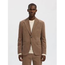 SELECTED HOMME Regular Fit Corduroy Tailored Brown Blazer