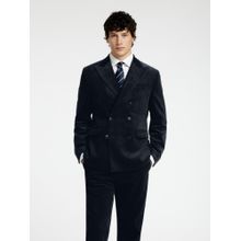 SELECTED HOMME Regular Fit Corduroy Tailored Blue Blazer