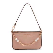 Anne Klein Pink Textured Shoulder Bag