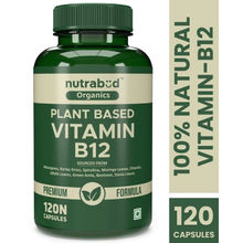 Nutrabud Organics Plant Based Vitamin B12 Capsules