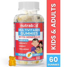 Nutrabud Multivitamin Gummies for Kids & Adults - Mango