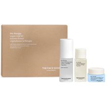 The Face Shop The Therapy Vegan Skincare Kit, Limited Edition Luxury Skin Routine Gift Set