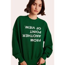 Muvazo Point Of View Sweatshirt with Trackpants (Set of 2)