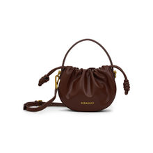 MIRAGGIO Brown Halo Micro Small Sling Bag