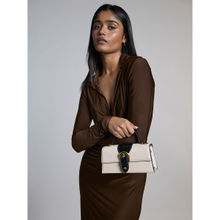 MIRAGGIO Off White Sabrina Crossbody Bag