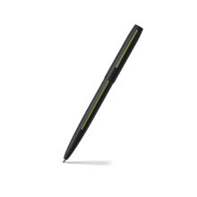 Fisher Space M4Bgrl Non-Reflective Conservation Cap-O-Matic Ballpoint Pen - Matte Black And Green
