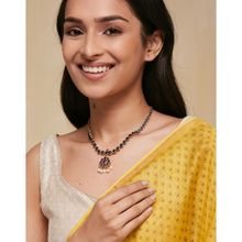 Fabindia Women Metal Multi-Color Stone Stylish Necklace
