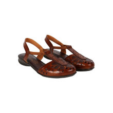 CATWALK Brown Patterned Sandals