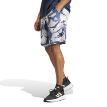 adidas M Bl Camo Men Blue Sportwear Shorts