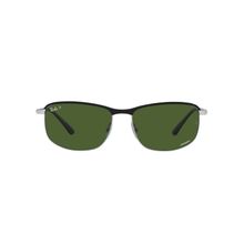 Ray-Ban Polarized Pillow Men Sunglasses ( 0rb3671ch | 60 Mm | Green)