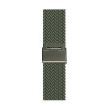 Macmerise Apple Watch Band Hunter Green Braided Nylon Apple Watch Band (42 - 44 MM)