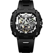CIGA DESIGN Men Eye of Horus Black Square Dial Watch - X051-BB01-W5B (M)