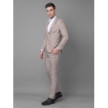 CRIMSOUNE CLUB Mens Beige Suit (Set of 2)