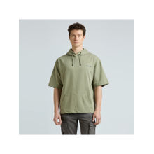 Pepe Jeans Green Short Sleeve Oversized Hoodie