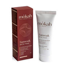 Mokah Woman Sunsoak SPF 50 Tinted Sunscreen