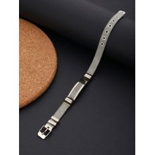 Aatmana Rhodium-Plated and Silver Wraparound Bracelet