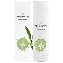 Dermavive Hydra Cleanser Hydrating Face Wash For All Skin Types With Colloidal Oatmeal & Glycerin