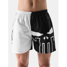 The Souled Store Official Marvel: Punisher Men Black Boxer Shorts
