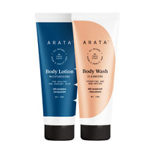 Arata Natural Mini Body Care Set with Body Lotion & Body Wash