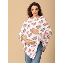 The Mom Store Lily Lane Nursing Cover And Top (Free Size)
