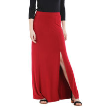 Twenty Dresses By Nykaa Fashion Get Your Slit Together Skirt - Red