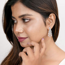 SILBERRY 925 Sterling Silver Cascade Earrings for Women