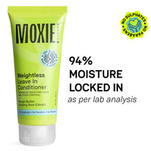 Moxie Beauty Weightless Leave In Conditioner for Dry and Frizzy Hair