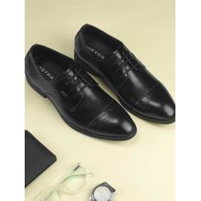 Metro Men Black Formal Derbies
