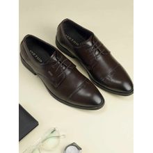 Metro Men Brown Formal Derbies