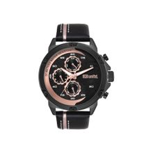 Unltd. By Timex 48 mm Multifunction Black Dial Men Chrono Watch (UNG050004) (M)