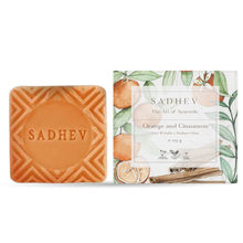 Sadhev Anti Wrinkle Bathing Bar - Orange & Cinnamon