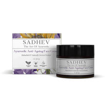 SADHEV Ayurvedic Anti-Ageing Face Cream with Bakuchiol & Naturally Derived Retinol