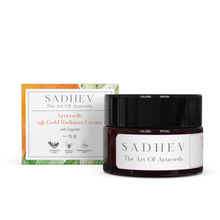 SADHEV Ayurvedic 24K Gold Radiance Cream with Tangerine