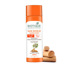 Biotique Bio Sun Shield Sandalwood Ultra Protective Face Lotion SPF 50+ Sunscreen