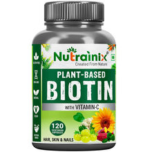 Nutrainix Certified Organic & Plant-Based Biotin Capsules