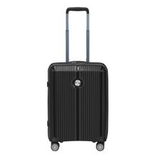 CARLTON Black Gemma Cabin 360degree 8 Wheels Trolley Bag