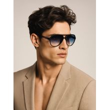 IRUS Idee Blue 100% Uv Protected Pilot Full Rim Unisex Sunglass