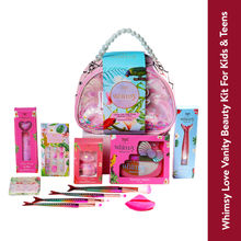 Whimsy Beauty Safe & Organic Love Vanity Beauty Kit For Kids & Teens - Pack Of 11